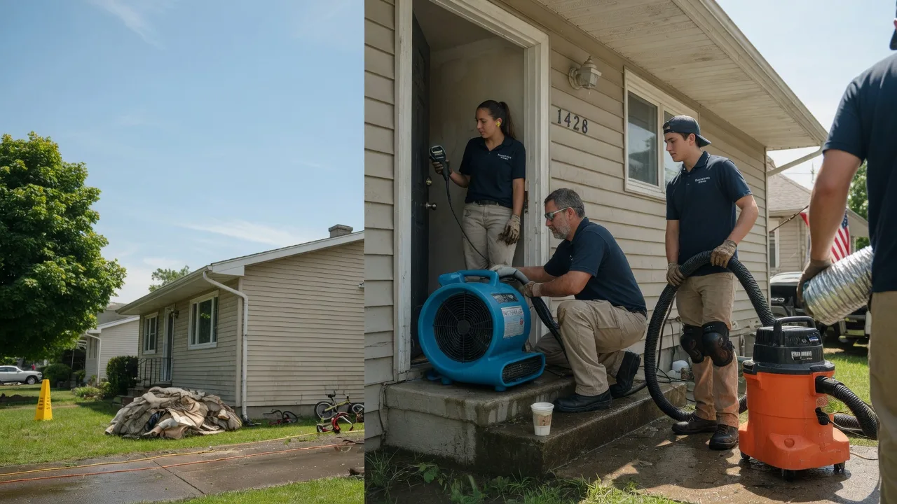 Water Damage Restoration in Claypool, IN near me